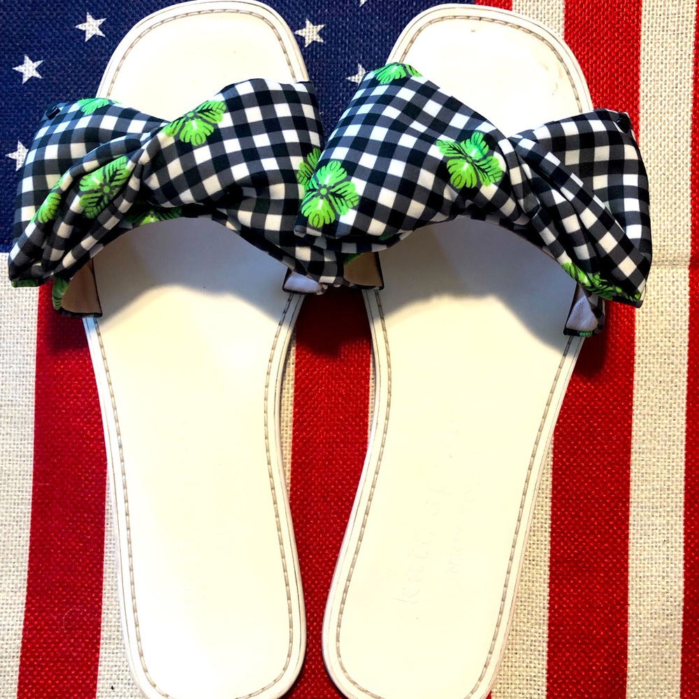 Kate Spade ♠️ Slides size 10. EUC